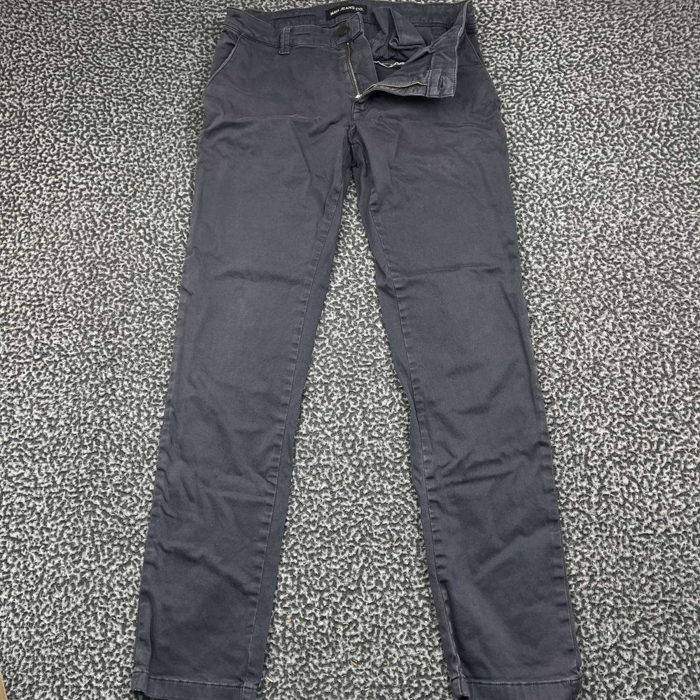 Mavi Johnny Chino Pants Men 32x32 Gray Slim Leg Cotton Stretch